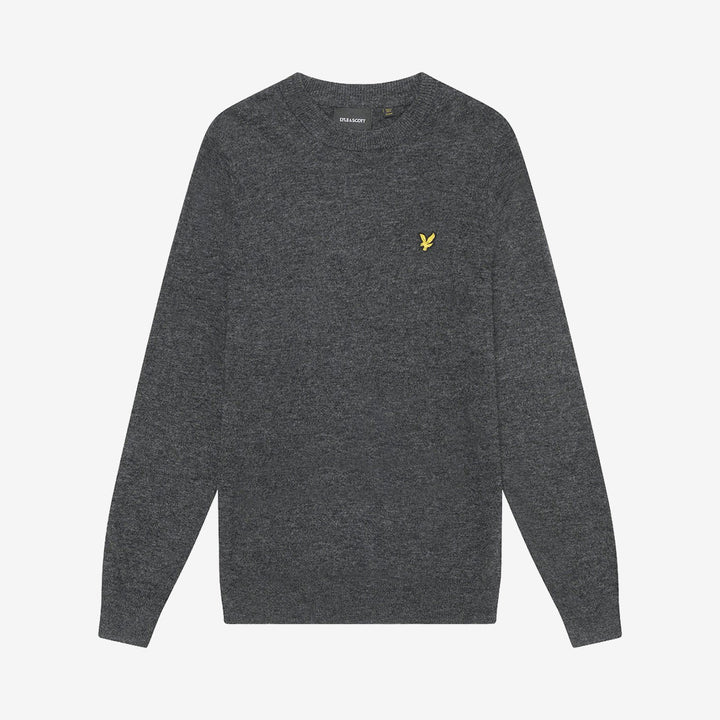 Lambswool Blend Crew Neck Jumper