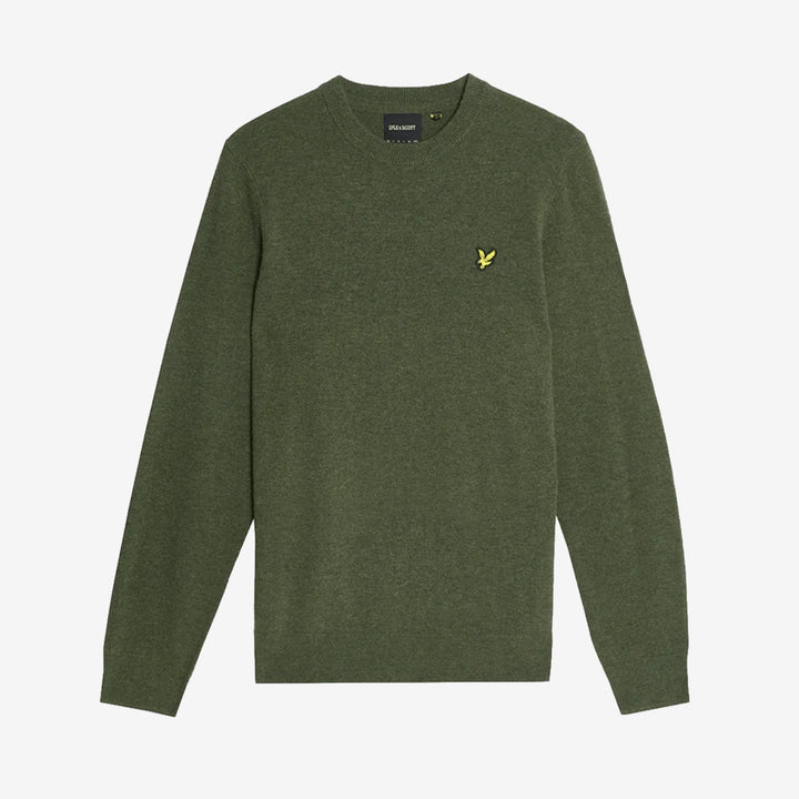 Lambswool Blend Crew Neck Jumper
