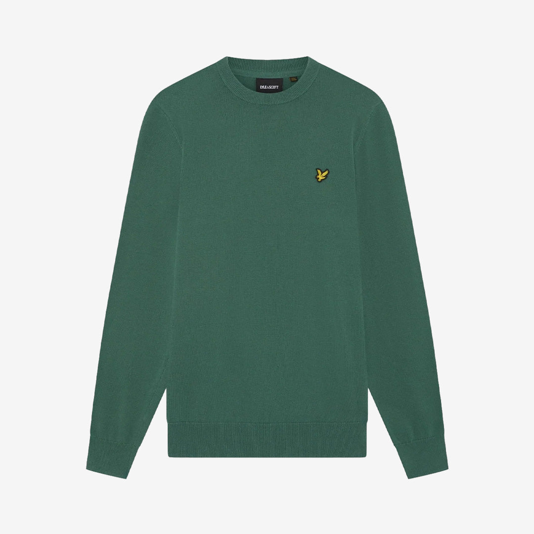 Cotton Crew Neck Jumper