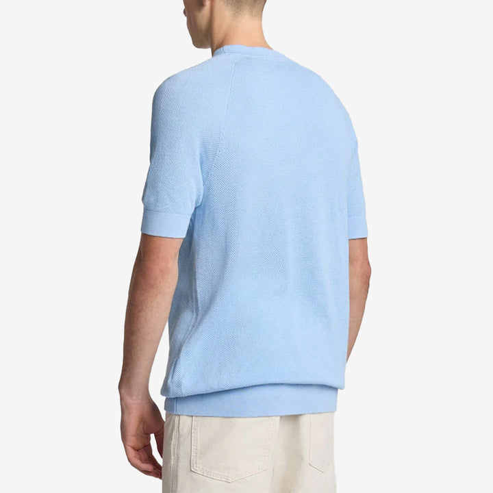 Linen Blend Knitted T-shirt