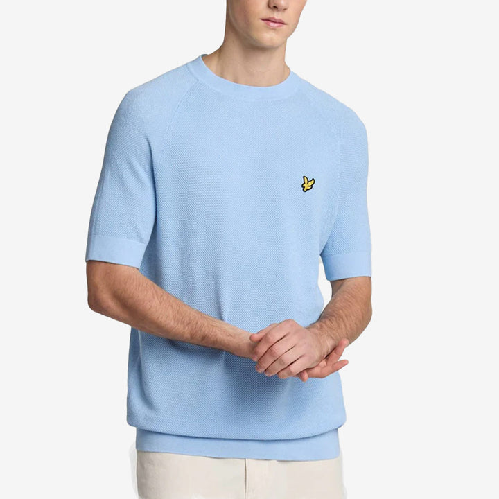 Linen Blend Knitted T-shirt