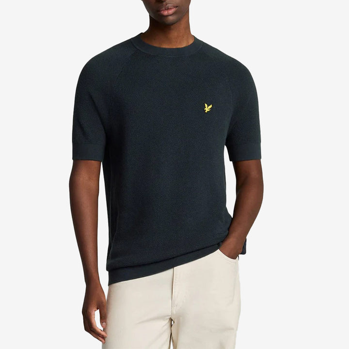 Linen Blend Knitted T-shirt