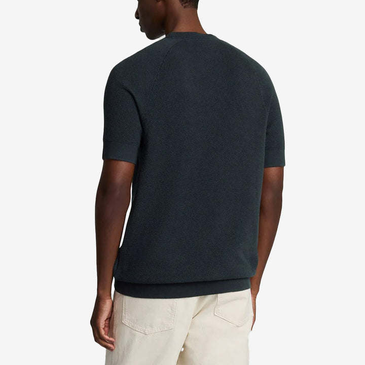 Linen Blend Knitted T-shirt