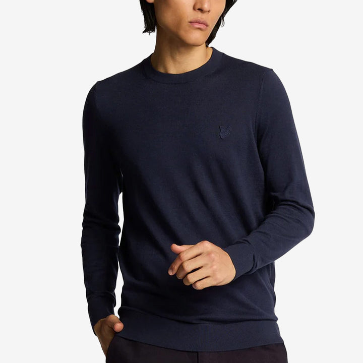 Tonal Superfine Crew Neck Jumper