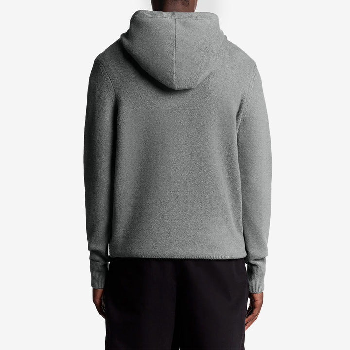 Script Knitted Hoodie