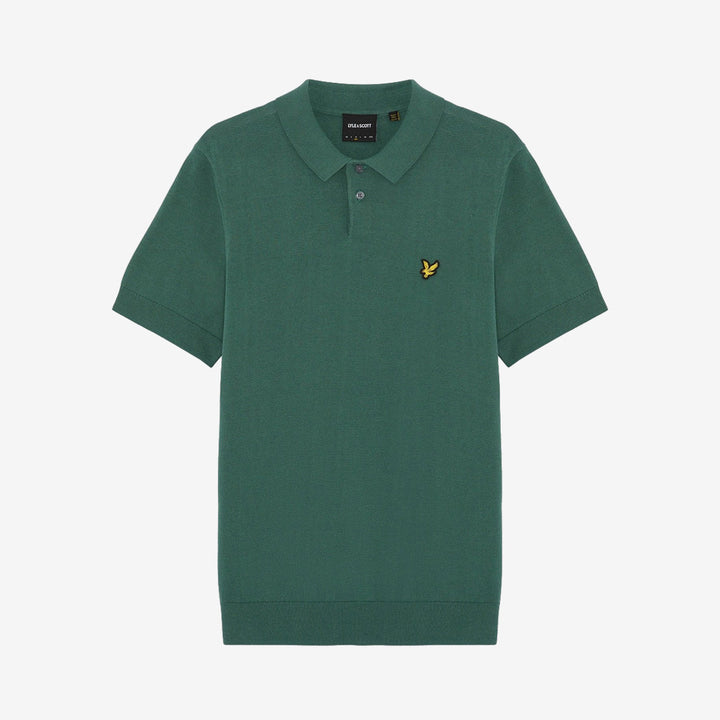 Cotton Short Sleeve Knitted Polo