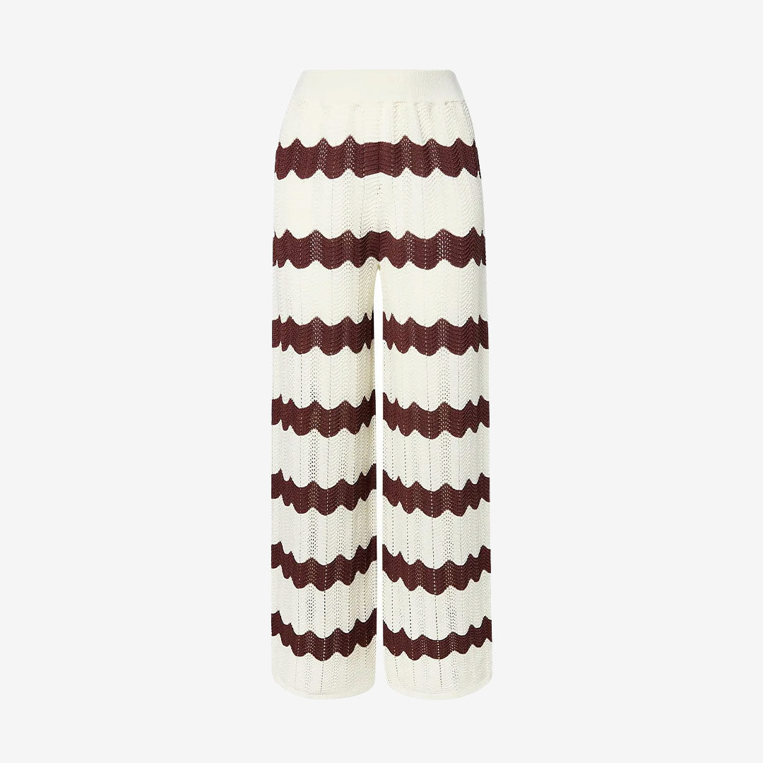 Keily Straight Knitted Pants