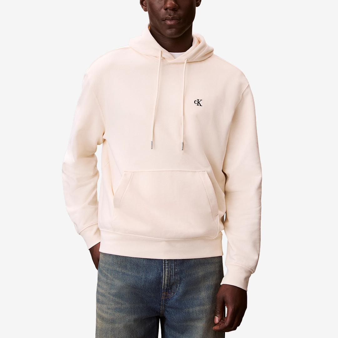 Calicofärgad sweatshirt LS EU 350 Terry Monog i 100% bomull med monogramdetalj