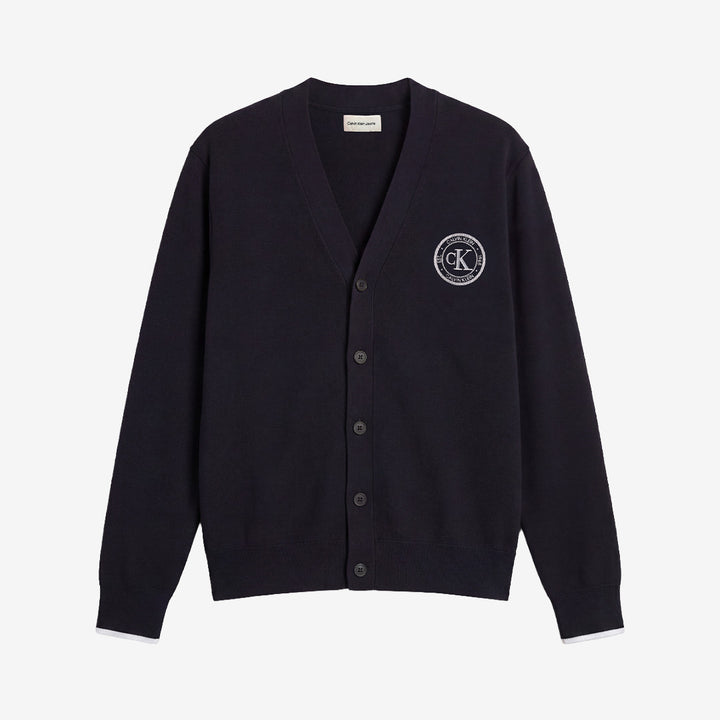 LS EZ VARSITY LOGO CARDIGAN 12GG