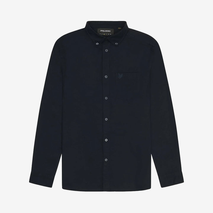 Tonal Eagle Plain Oxford Shirt