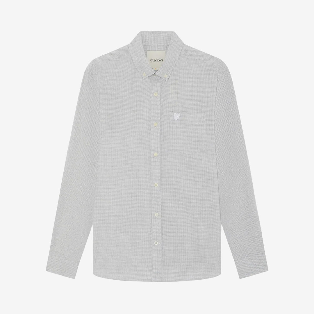 Micro-Houndstooth Shirt