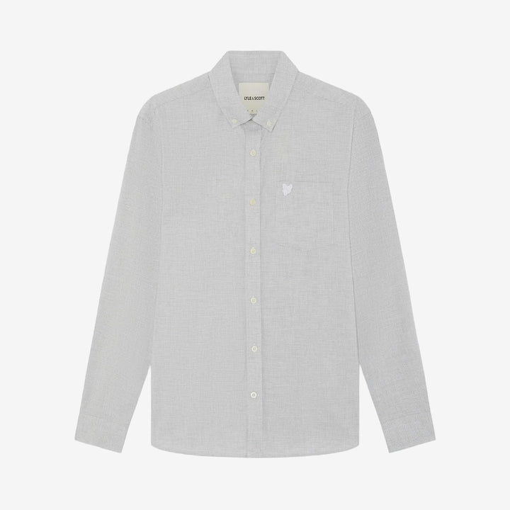 Micro-Houndstooth Shirt