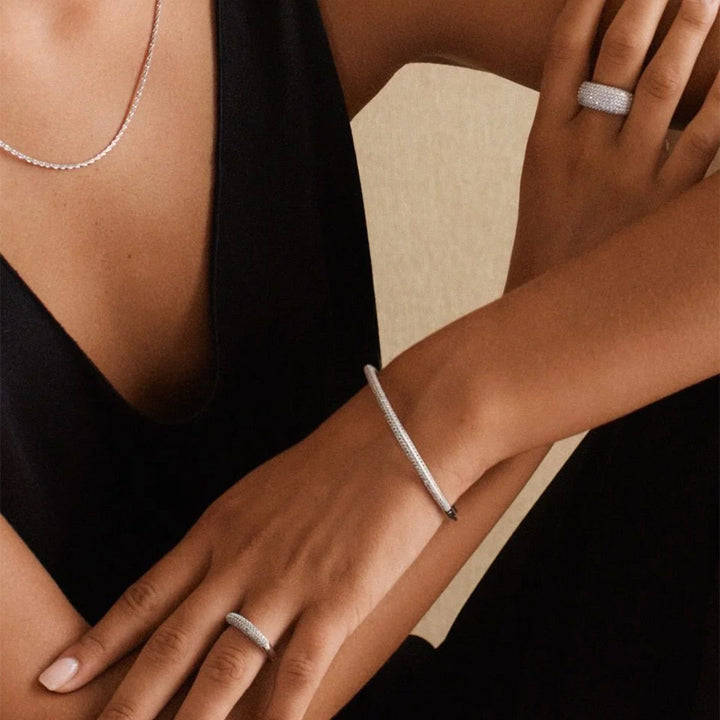 Luxe Bangle Silver