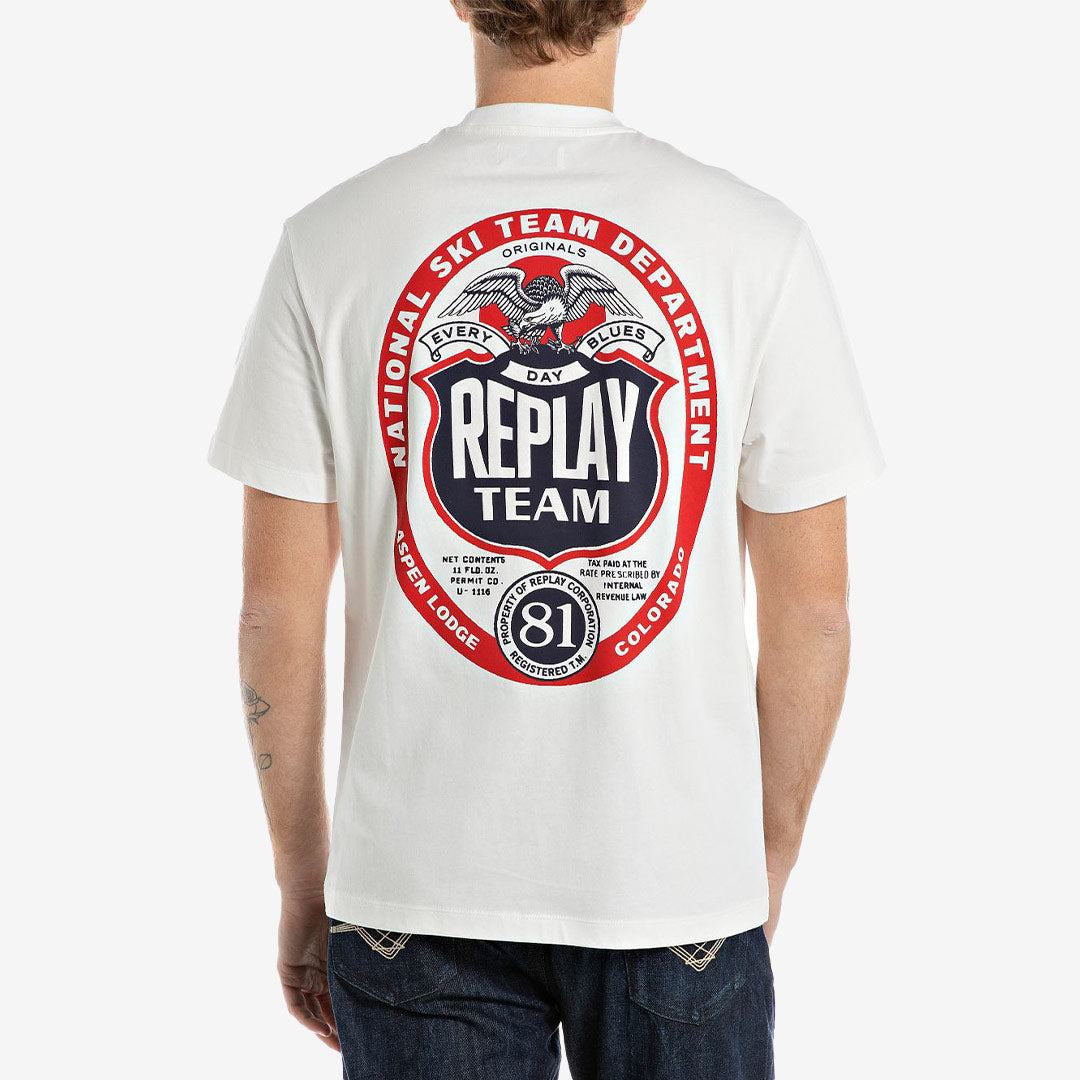 RELAXED, PIECE DYED HEAVY COTTON JERSEY