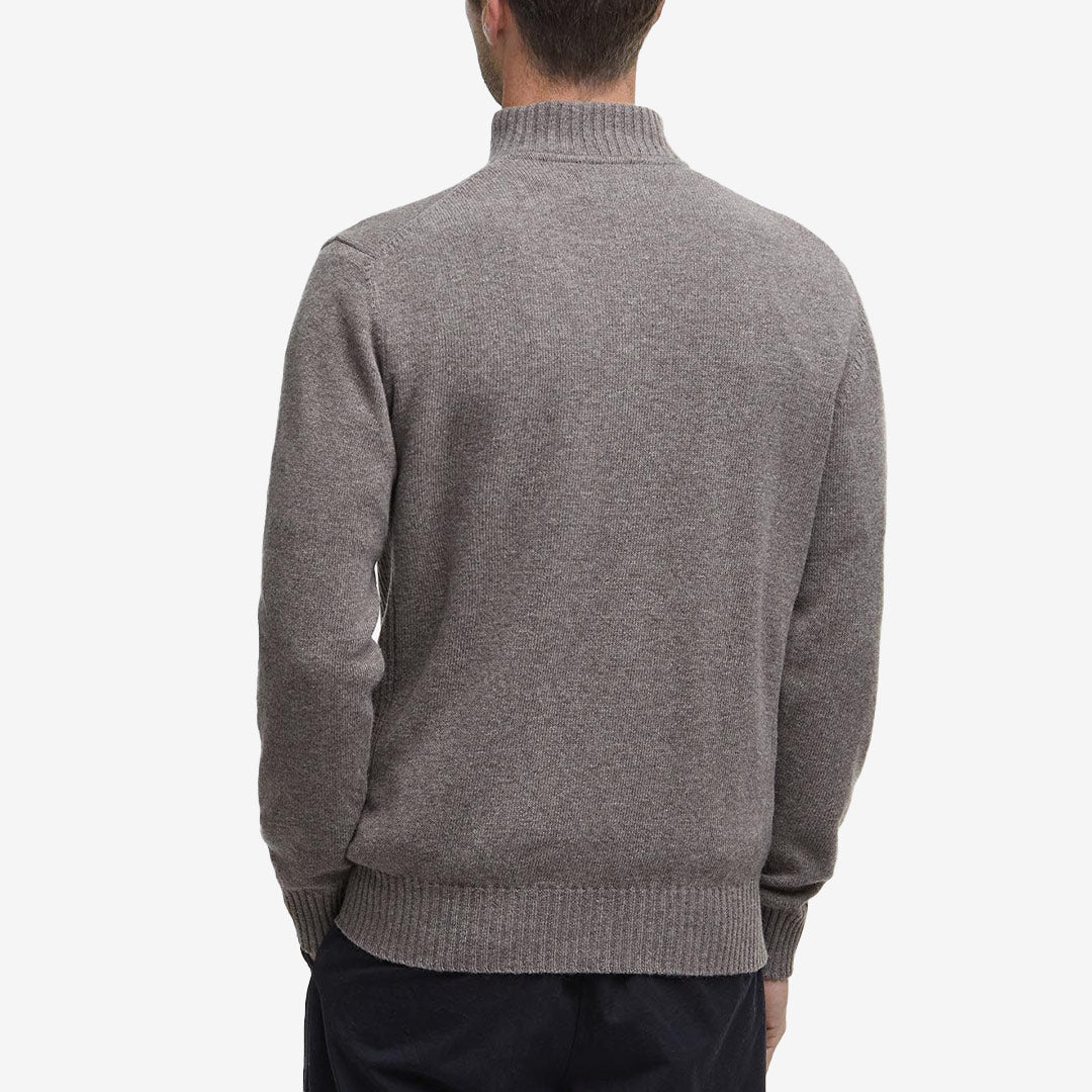 Barbour Essential Lambswool Half Zip Knitted Jumper