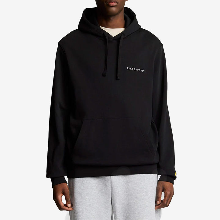 Loopback Embroidered Hoodie