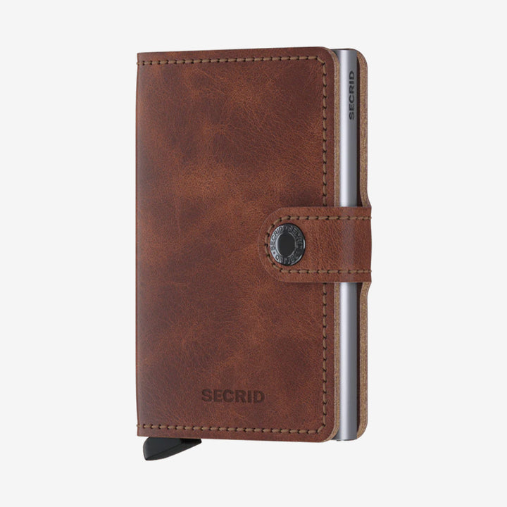 MV-BROWN MINIWALLET VINTAGE BROWN