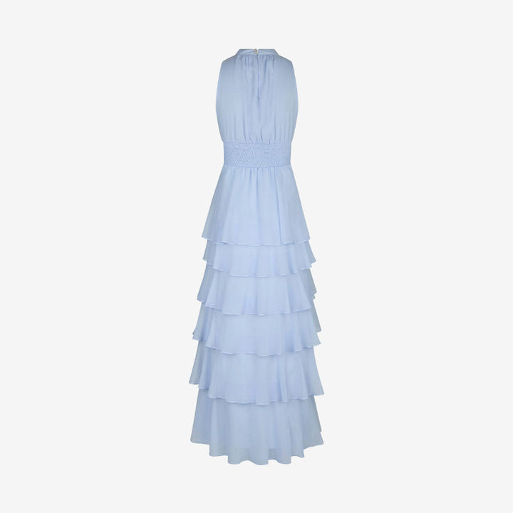 Marli Solid Chiffon Dress