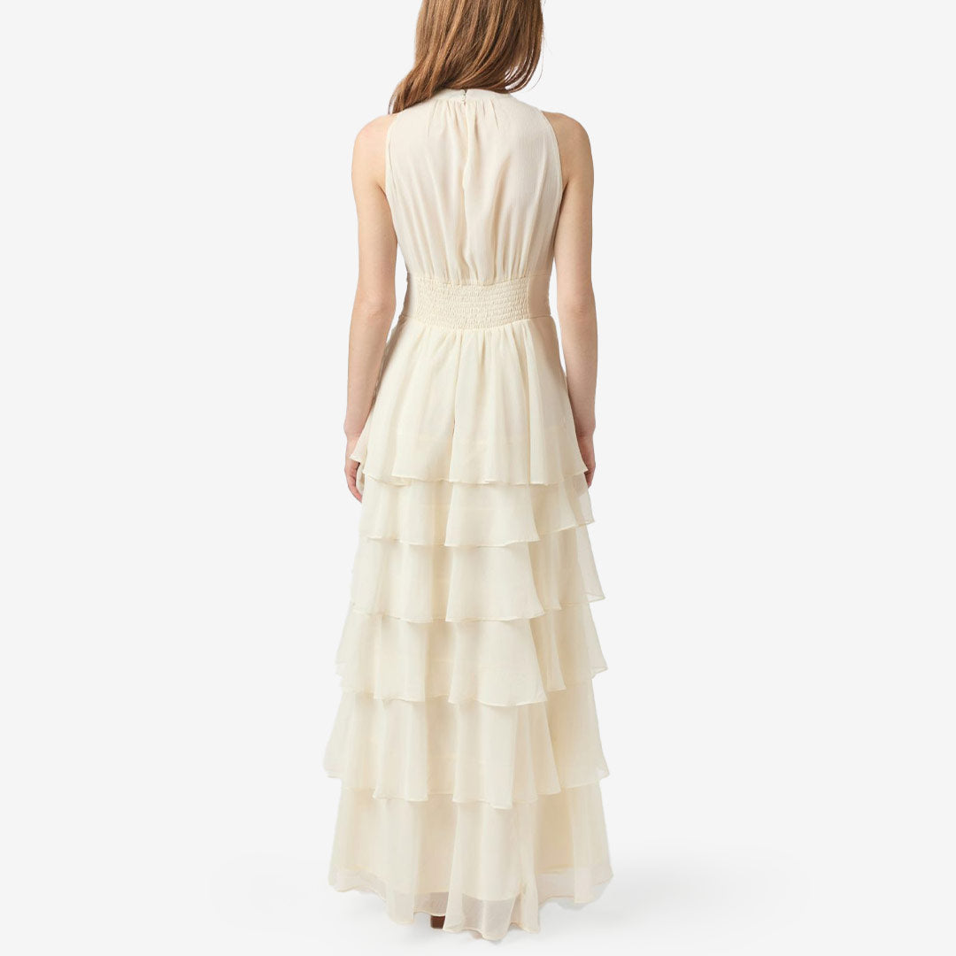 Marli Solid Chiffon Dress