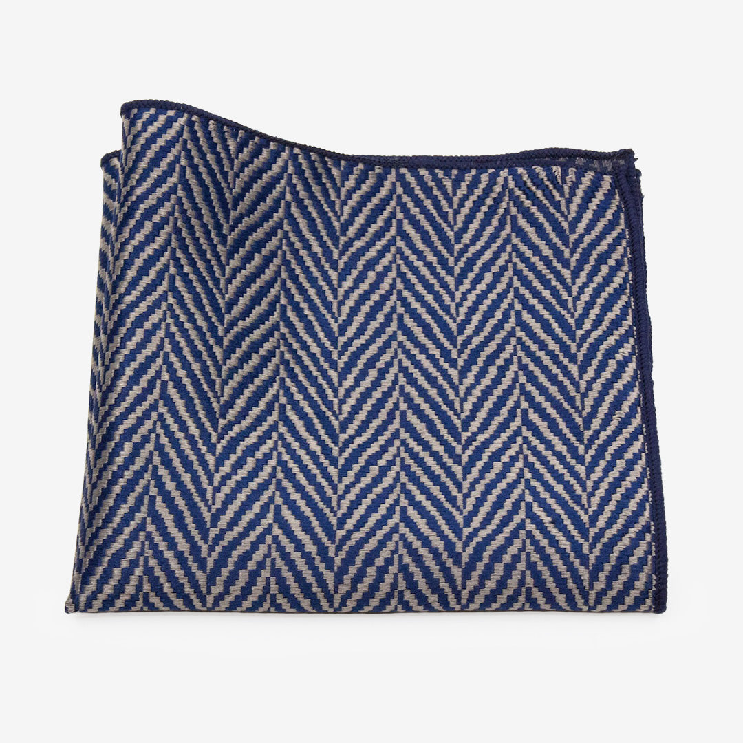 7East Väto mönstrad näsduk 18x18 cm Navy N401