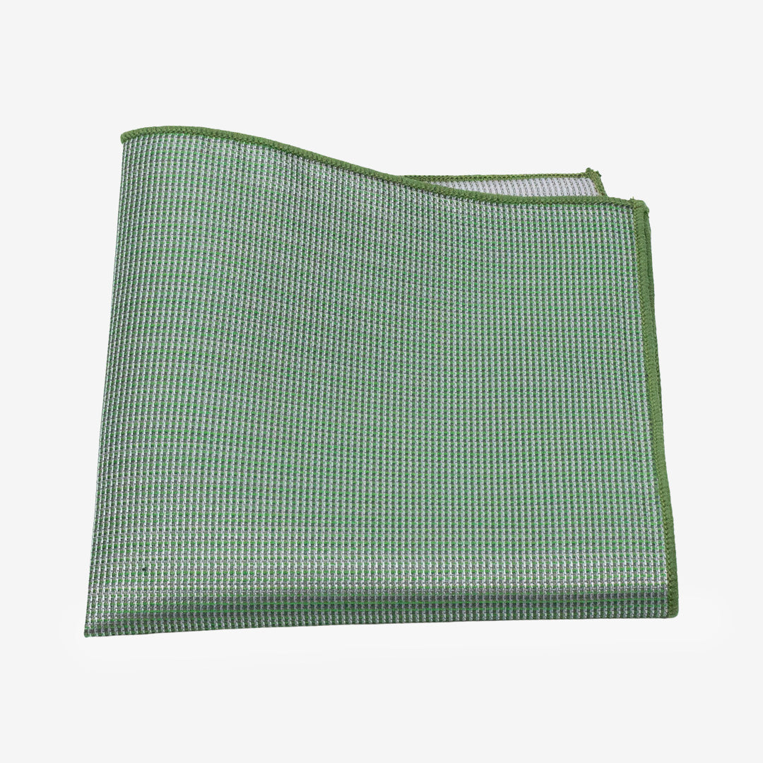 7East Lincoln mönstrad näsduk 18x18 cm Green N441