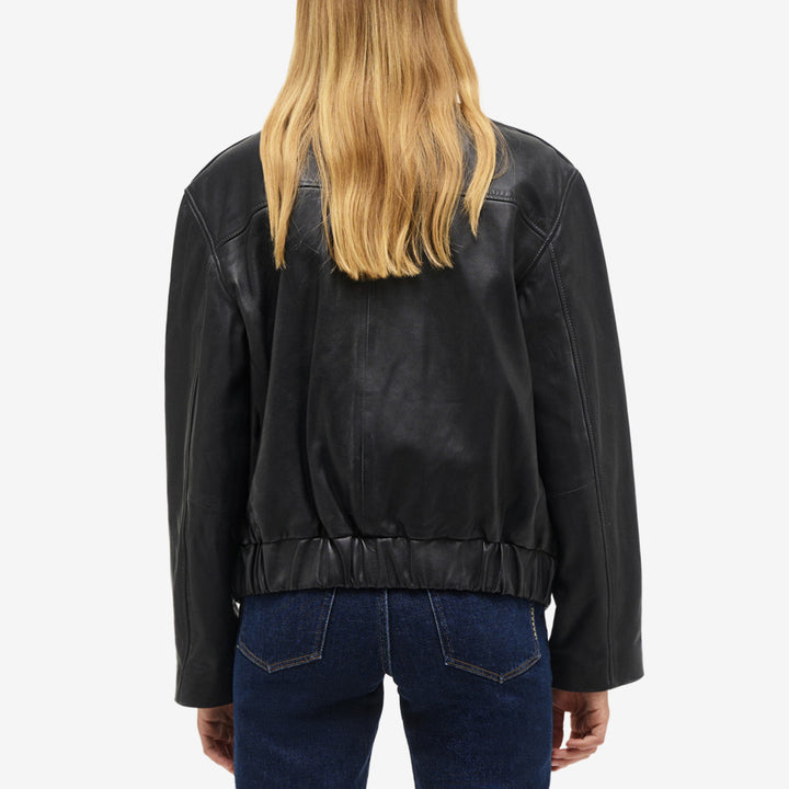 SCENE LEATHER JACKET