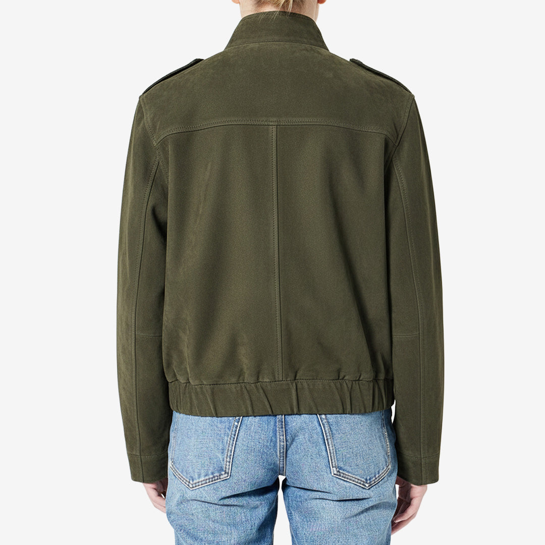 SCENE SUEDE JACKET