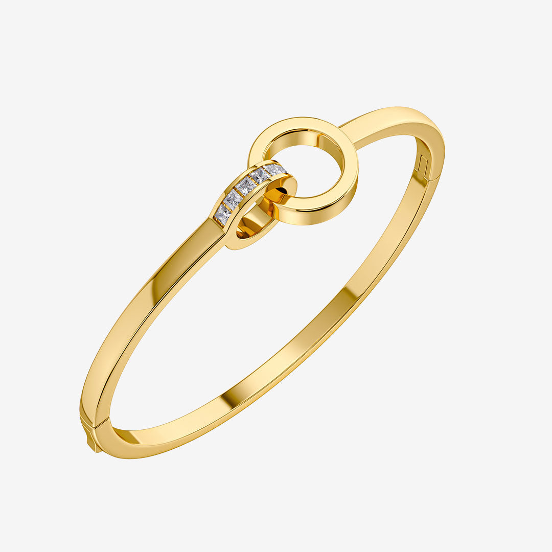 Nova Orbit Bangle Gold
