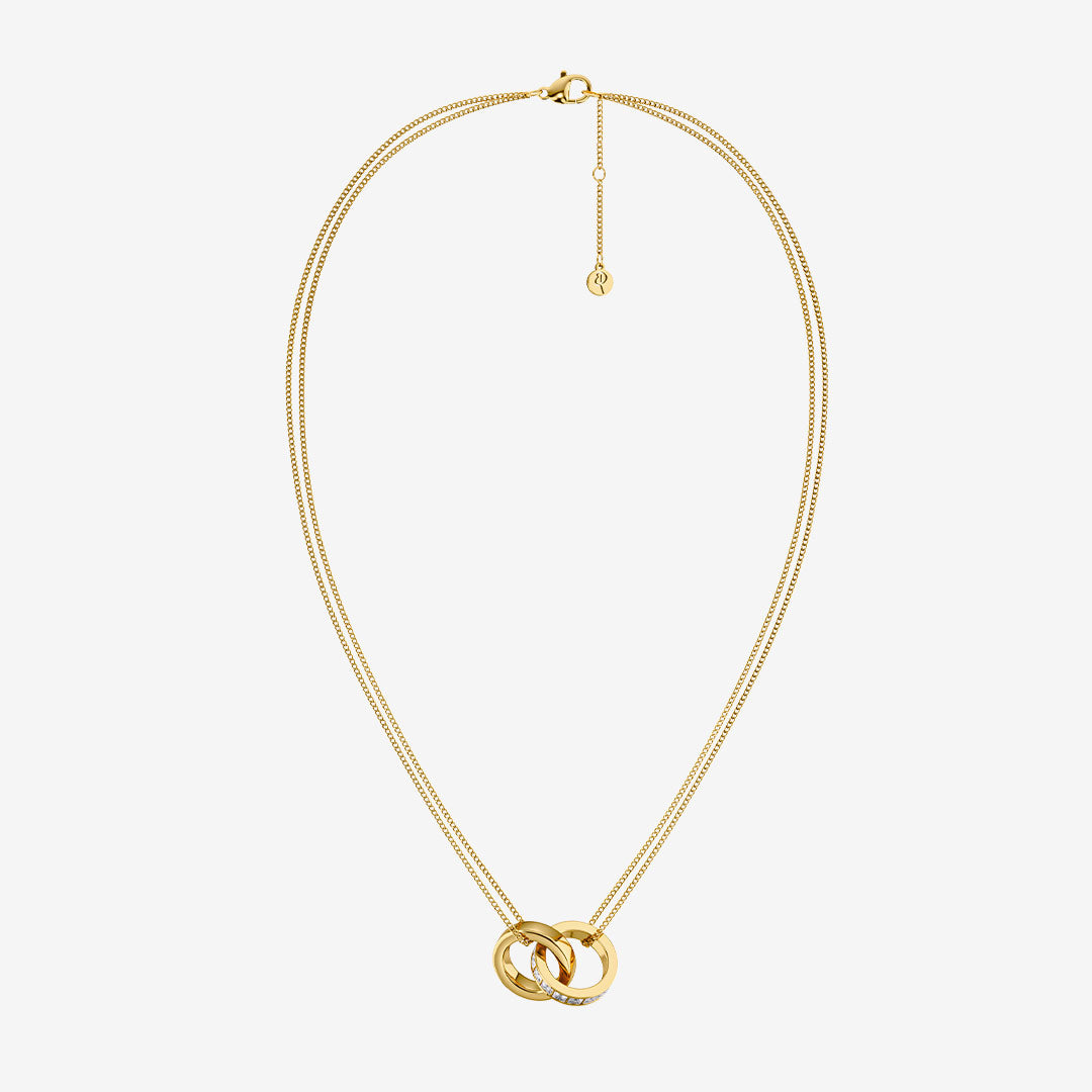 Nova Orbit Necklace Gold