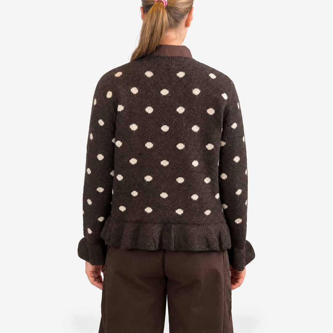 Stickad cardigan