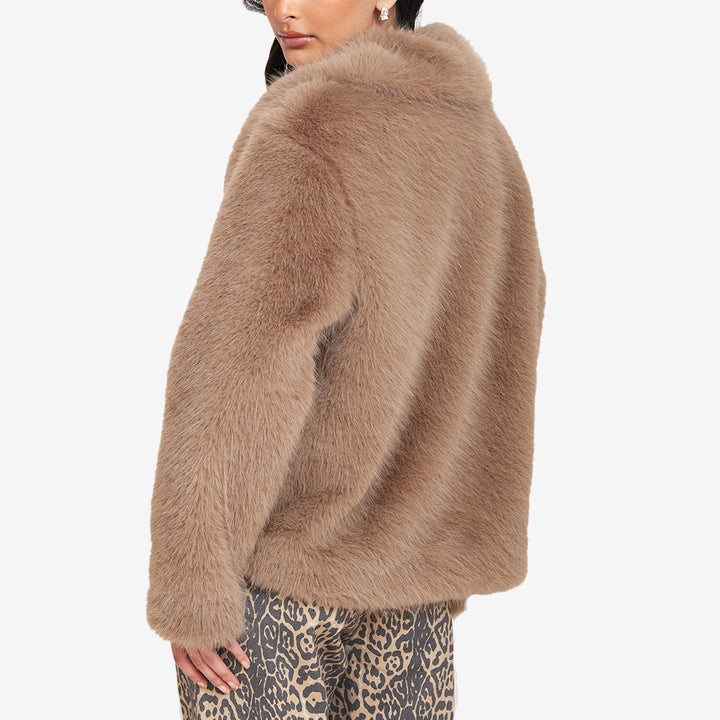 MARTA FAUX FUR JACKET