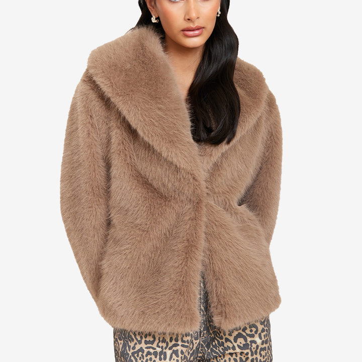 MARTA FAUX FUR JACKET