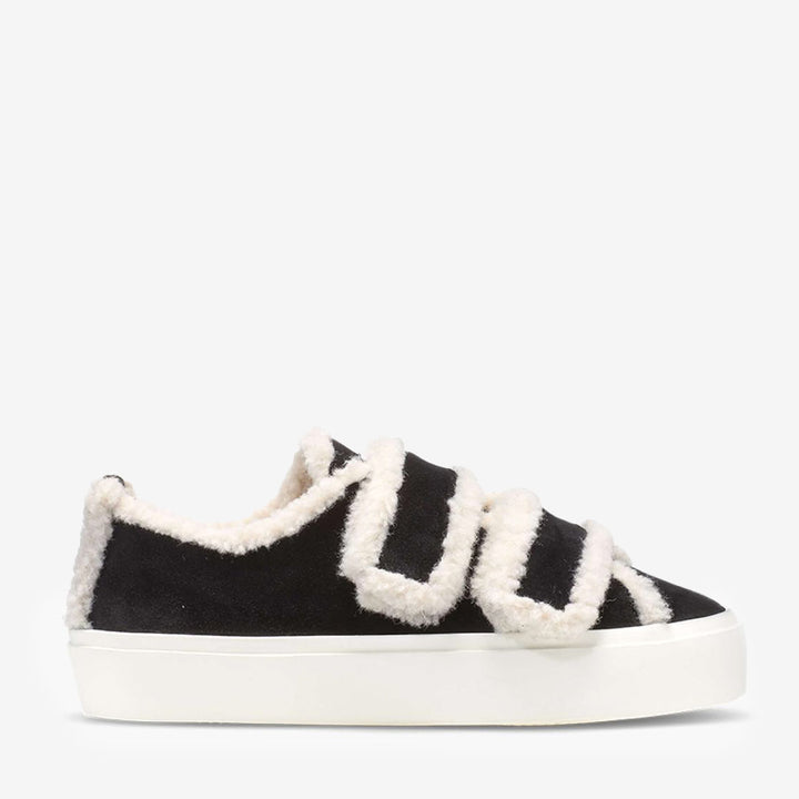 SHEARLING LOW VELCRO