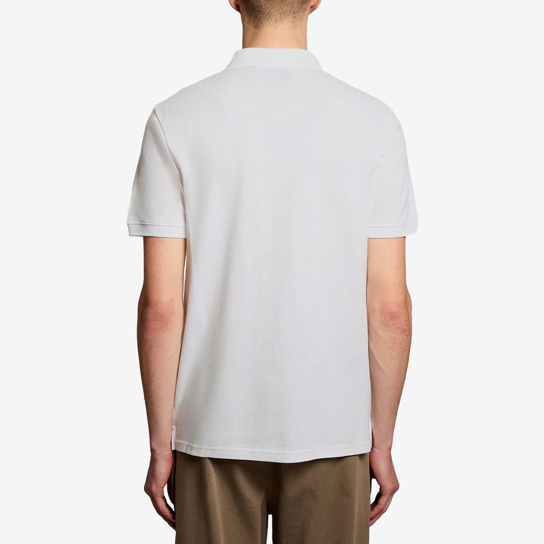 Popcorn Jacquard Polo Shirt
