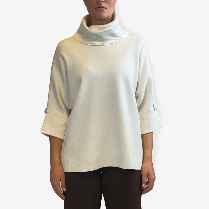 Stickad polo