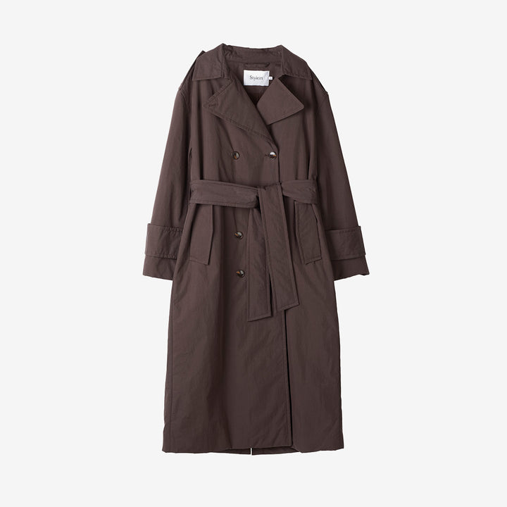 SANDRA PADDED TRENCH