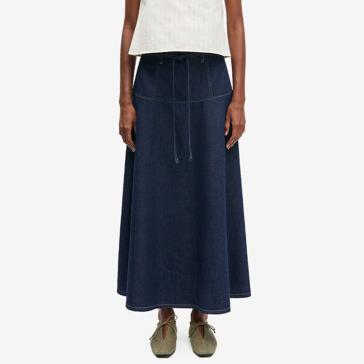 Samsøe Samsøe Satilly skirt dam denim