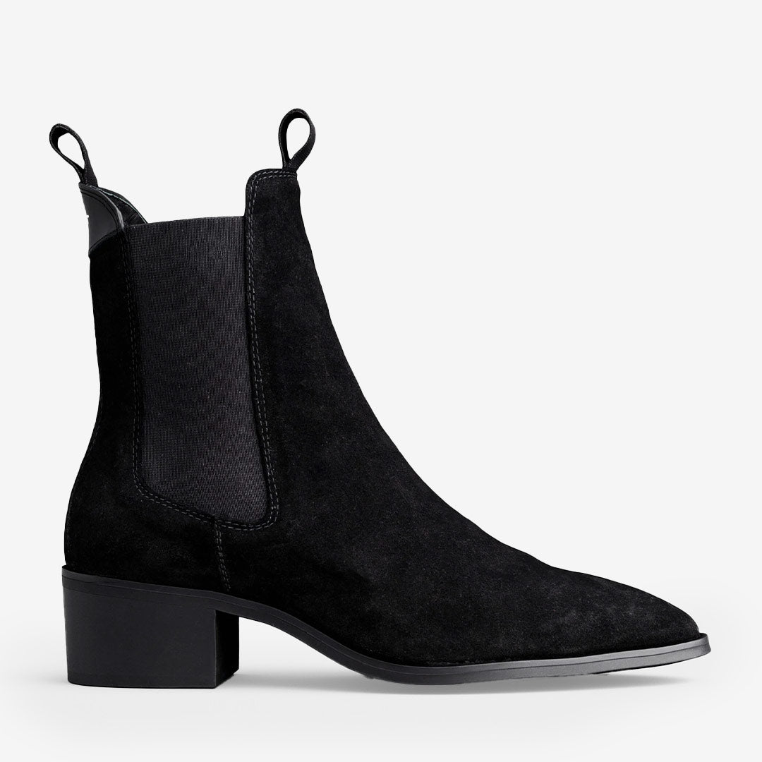 GANT Chelsea Boots – mockaboots med spetsig tå och medelhög klack