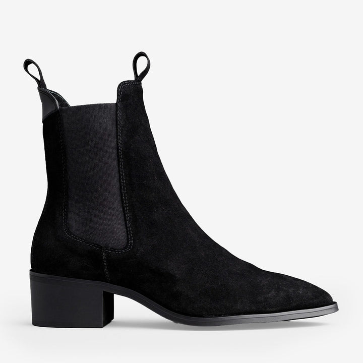 GANT Chelsea Boots – mockaboots med spetsig tå och medelhög klack