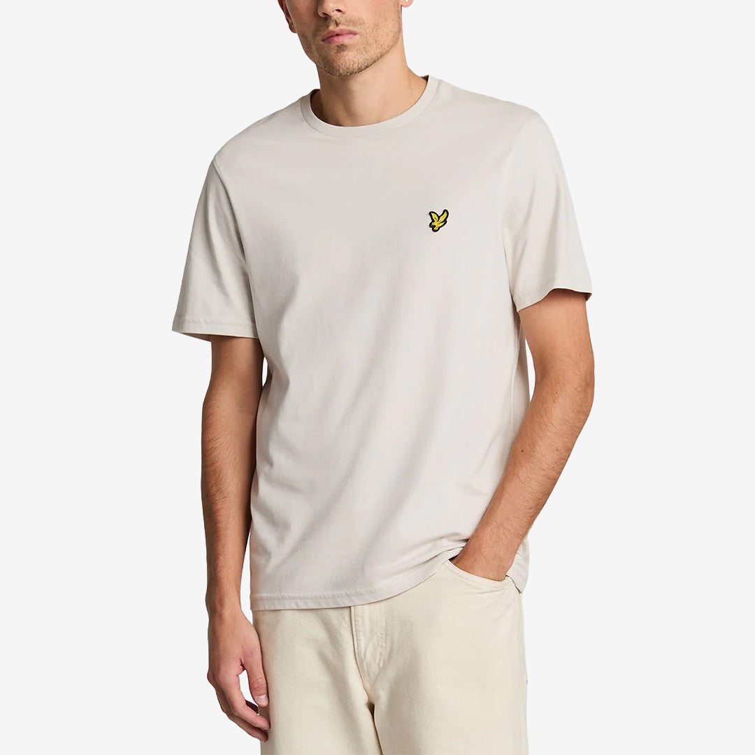 Lyle & Scott Plain T-Shirt Cove klassisk T-shirt i 100 % bomull