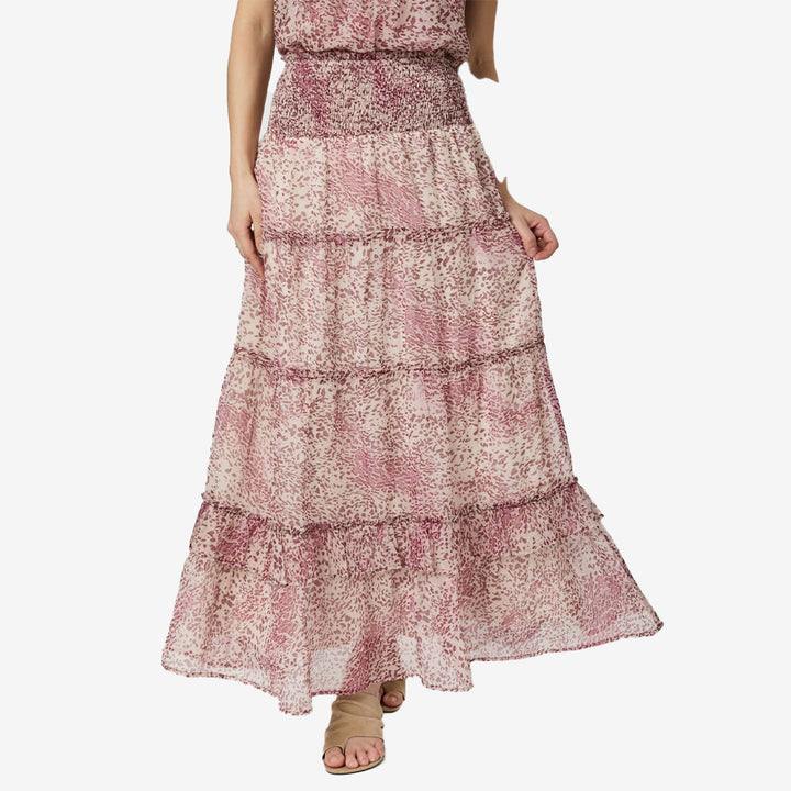 Todo Blur Graphic Skirt