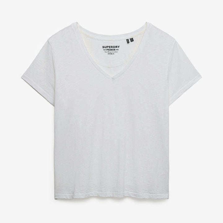 STUDIOS SLUB EMB VEE TEE