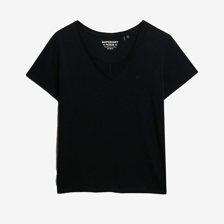 STUDIOS SLUB EMB VEE TEE