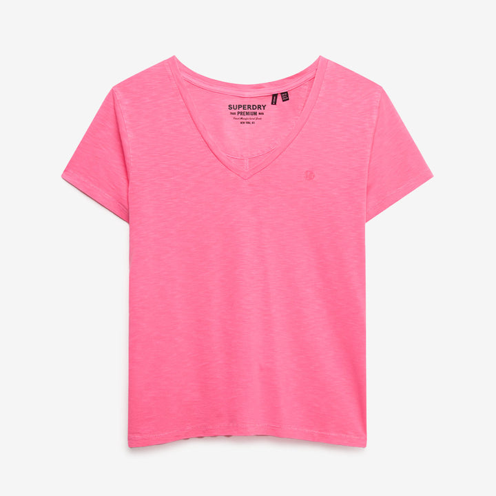 STUDIOS SLUB EMB VEE TEE