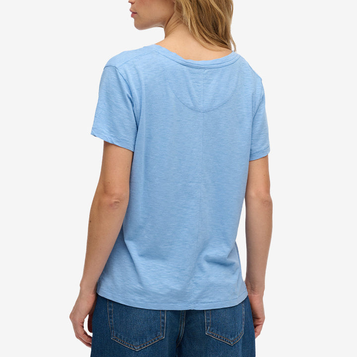 STUDIOS SLUB EMB VEE TEE