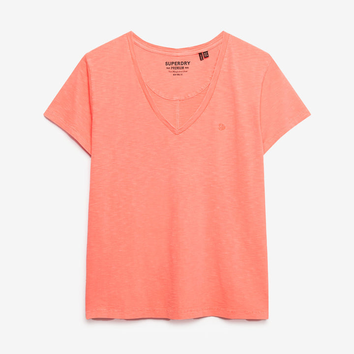 STUDIOS SLUB EMB VEE TEE