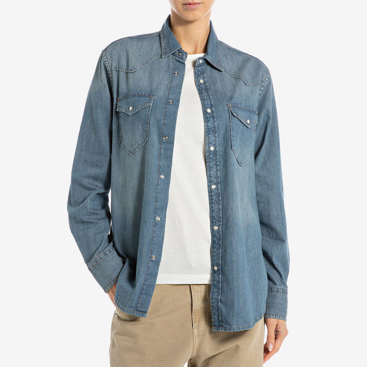 OVER, 6.5 OZ DEEP BLUE DENIM