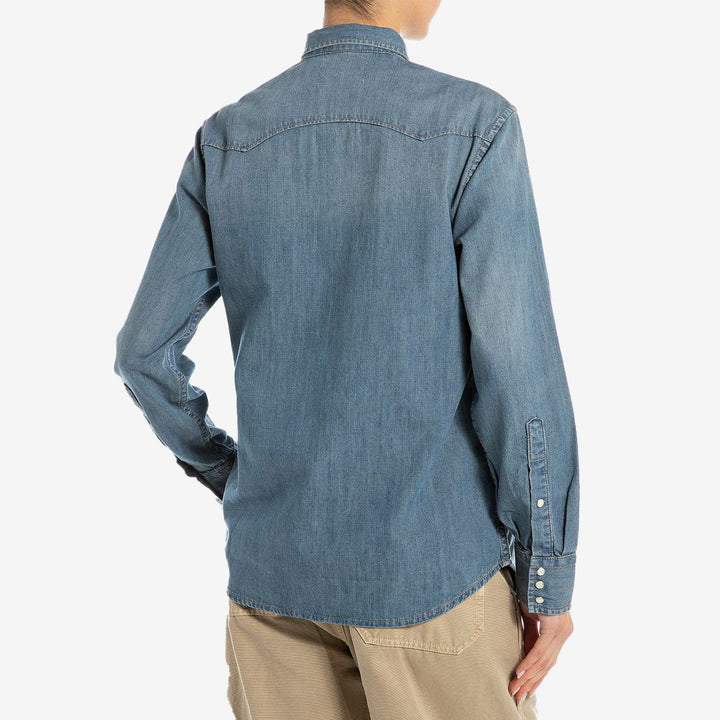 OVER, 6.5 OZ DEEP BLUE DENIM
