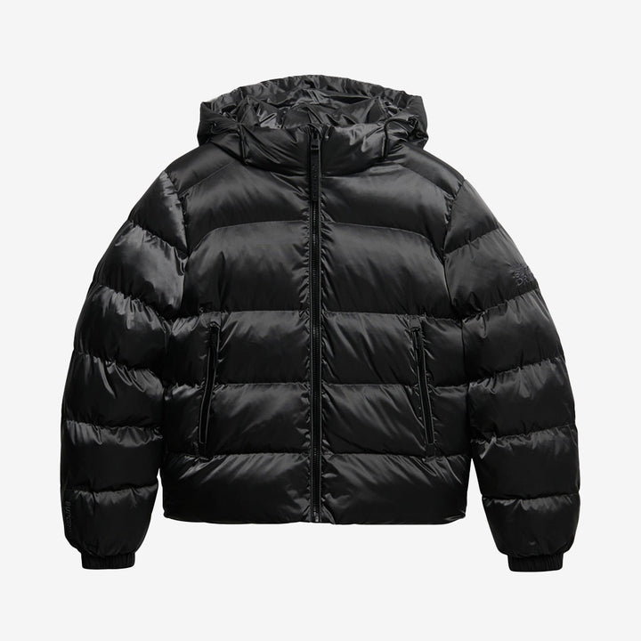 HOODED LUXE SPORTS PUFFER