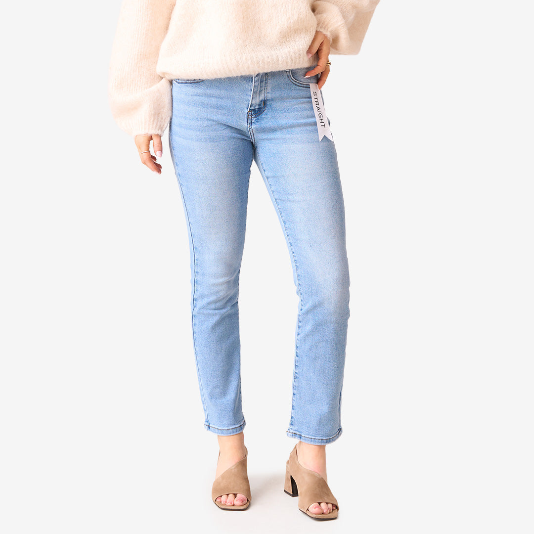 Jeans med rak passform